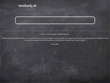 Tablet Screenshot of meinhandy.de